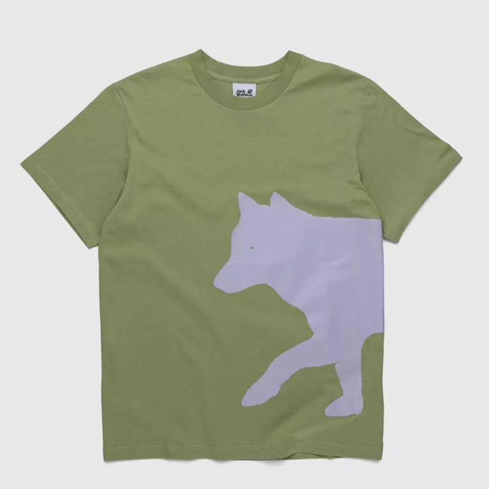 Jack Wolfskin x GmbH Wolf T-Shirt Light Sage